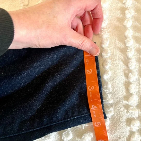 Eileen Fisher Women's Dark Blue Pull On Denim Jeggings / Leggings Sz XS - Picture 11 of 11